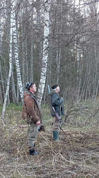 Весенняя охота Павла Гусева в Вологодской области